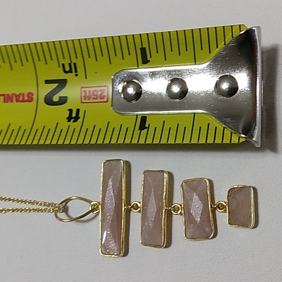 YG Moonstone Necklace - Picture 4 of 5